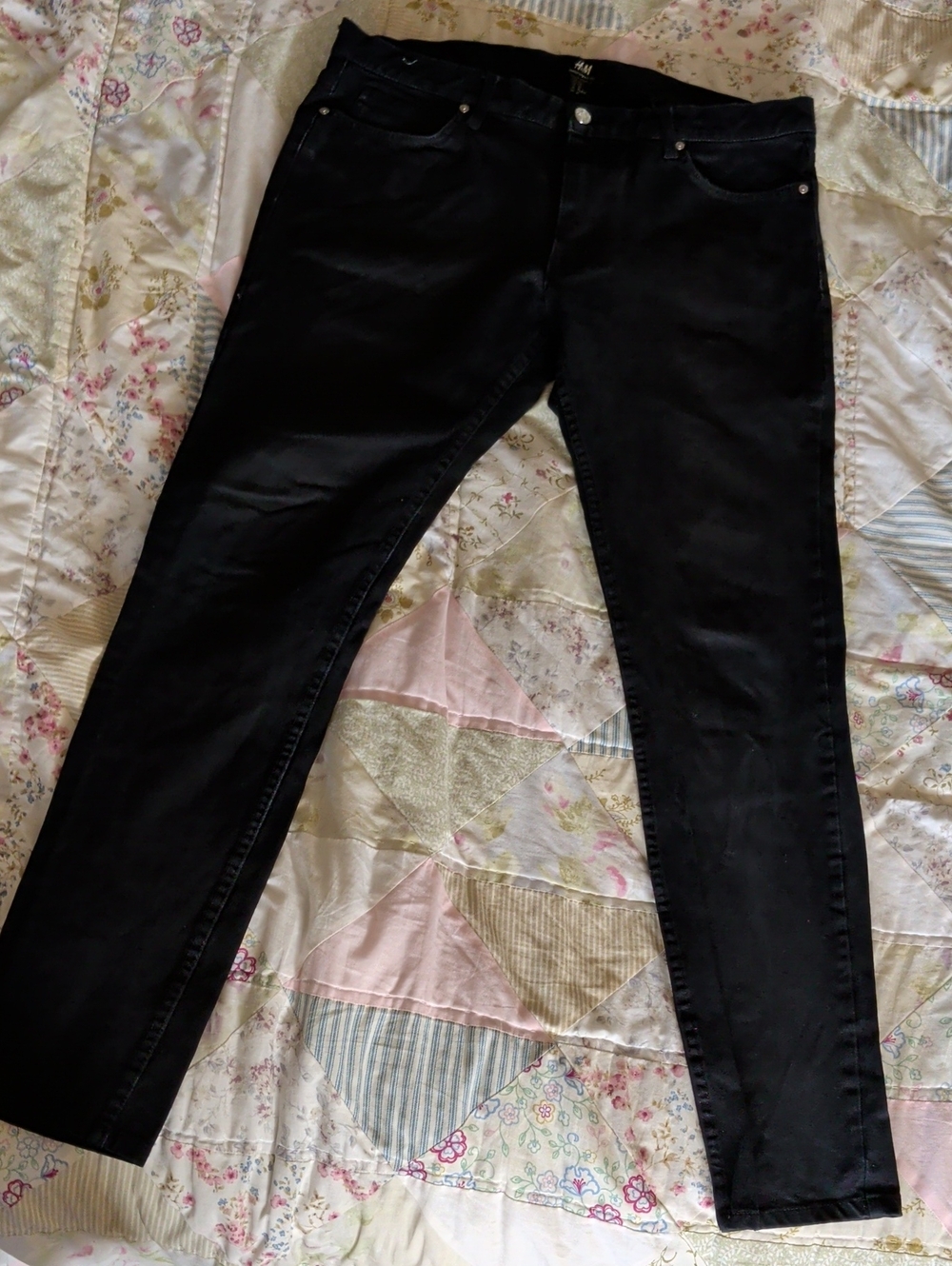 H&M Women's Black Skinny Jeans with Stretch